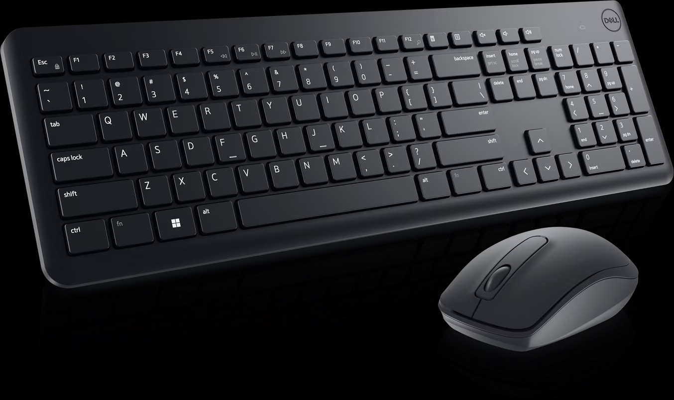 KIT Teclado e mouse Dell - KM3322W - Português (Brasil)